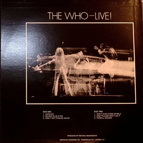 The who-live ! ( 2 lp ) ' 1 9 7 0
