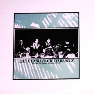 A picture of the clash back to basics album cover.