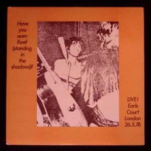 Keef live at Earls Court, London 1976.