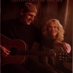 Carole King & James Taylor 2010 tour poster.
