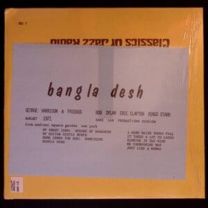 Bangla Desh: George Harrison concert album.