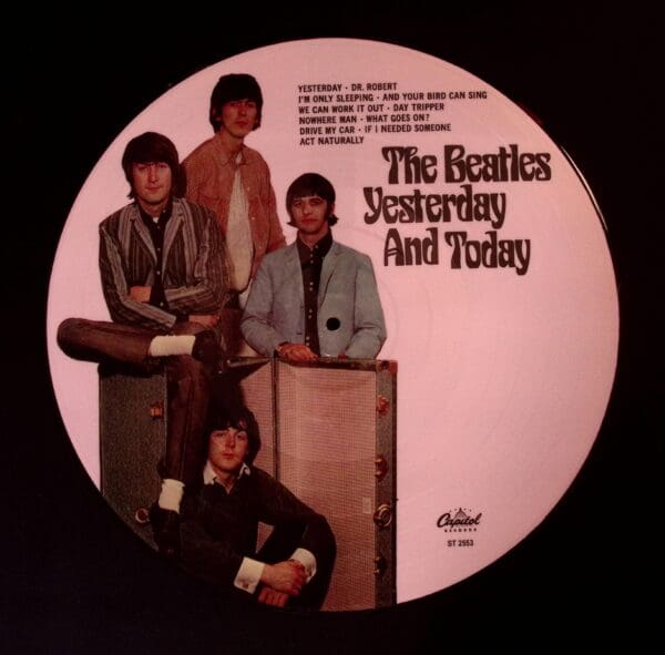 BEATLES - YESTERDAY AND TODAY PICTURE DISC