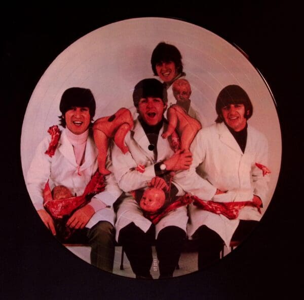 The Beatles butcher cover, vinyl record.