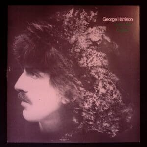 George Harrison's Somewhere in England album cover.