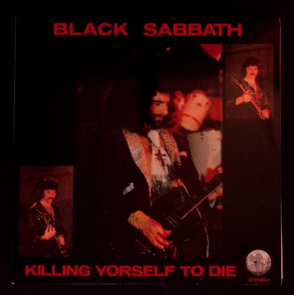 Black Sabbath: Killing Yourself to Die album cover.