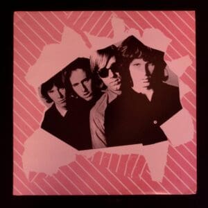 The Doors band album cover art.