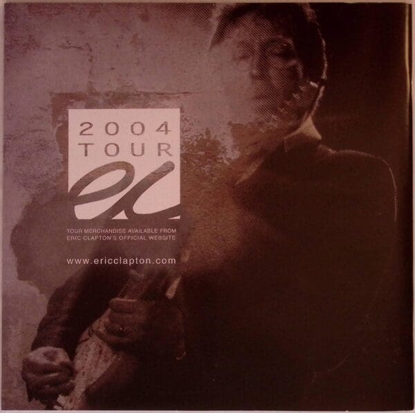 Eric Clapton 2004 tour poster.