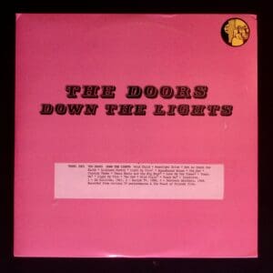 The Doors: Down the Lights album cover.