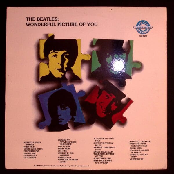 The Beatles: Wonderful Picture of You album.