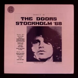 The Doors Stockholm '68 album cover.