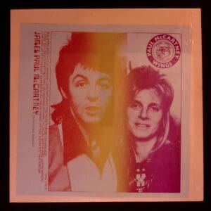 James Paul McCartney Wings album cover.