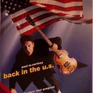 Paul McCartney US tour program.