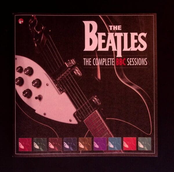 A picture of the beatles album cover.