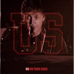 Paul McCartney US tour 2005 poster.
