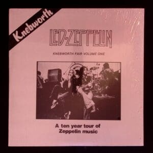 Led Zeppelin Knebworth Fair Volume One.