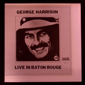George Harrison live in Baton Rouge concert.