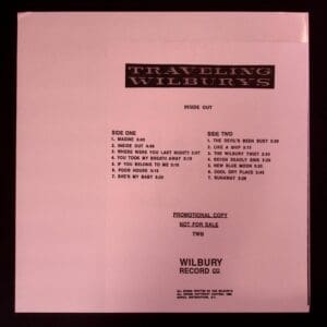 Traveling Wilburys album tracklist.