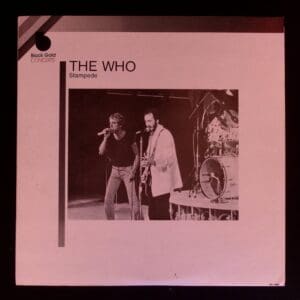 The Who, Stampede concert poster.