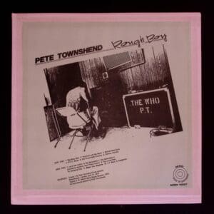Pete Townshend's Rough Boy album cover.