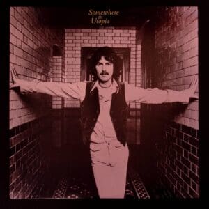 George Harrison's Somewhere in Utopia album cover.