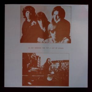 The Doors album cover: band photos.