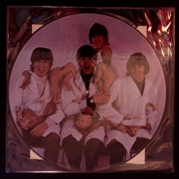 The Beatles butcher cover record.