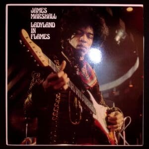 James Marshall's Ladyland in Flames album cover.