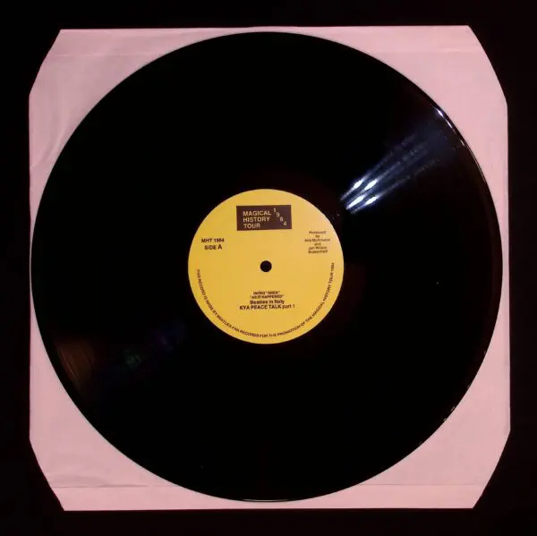 Magical History Tour vinyl record, side A.
