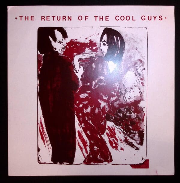 Here's an alt tag for the image: Return of the Cool Guys album art.