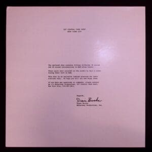 RAM album promo disc: radio stations only.