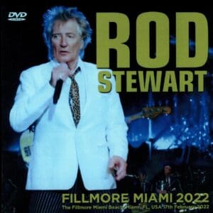 Rod Stewart Fillmore Miami 2022 DVD.
