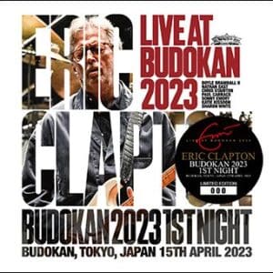 Here's an alt tag for the image: Eric Clapton Live at Budokan 2023