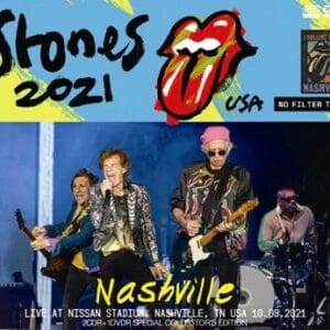 Rolling Stones 2021 Nashville concert.