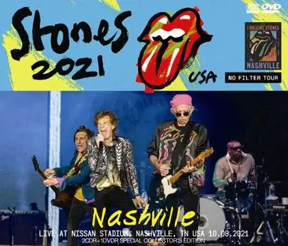 Rolling Stones 2021 Nashville concert.