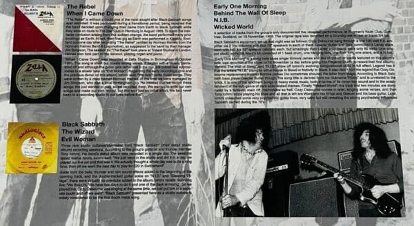 Black Sabbath early live recordings.