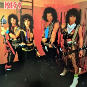 KISS War Machine album cover photo.