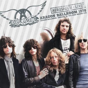 Aerosmith band poster from 1978 concert.