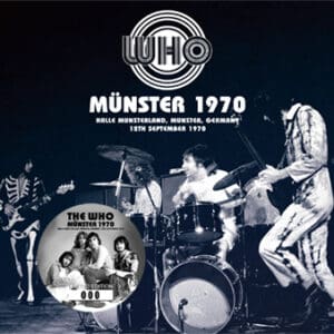 The Who performing live in Münster 1970.
