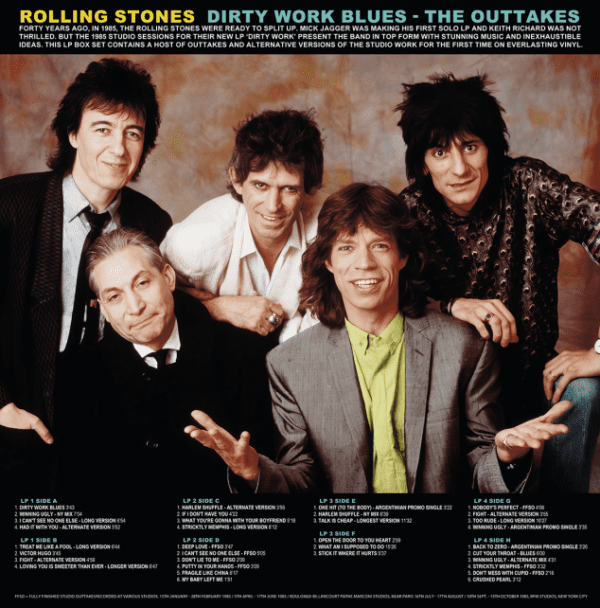Rolling Stones Dirty Work Blues outtakes.