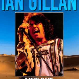 Live DVD cover of a singer performing.