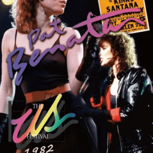 Pat Benatar performing at 1982 US Festival.