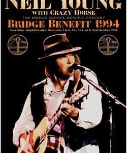 Musician performing at Bridge Benefit 1994 concert.