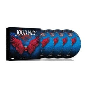 Box set with red winged design.