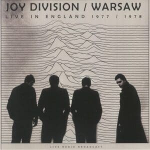 Joy Division album cover with silhouetted figures.