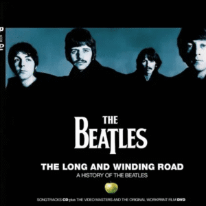 The Beatles album cover with band members.