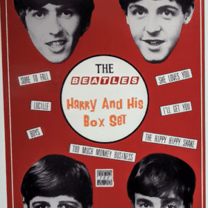 The Beatles "Harry And His Box Set" poster.