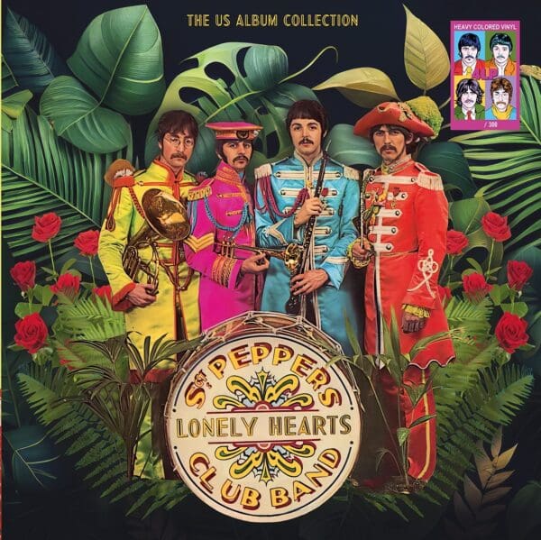 BEATLES - SGT. PEPPER'S LONE HEARTS CLUB BAND U.S. ALBUM COLLECTION 4 LP