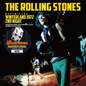 The Rolling Stones Winterland 1972 concert poster.