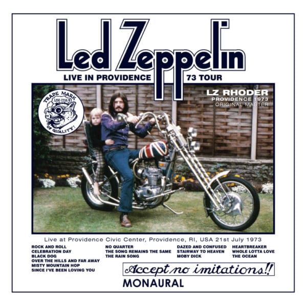 LED ZEPPELIN - LZ RHODER: PROVIDENCE 1973 ORIGINAL MASTER