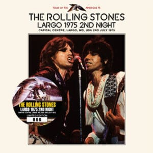 The Rolling Stones 1975 concert album cover.